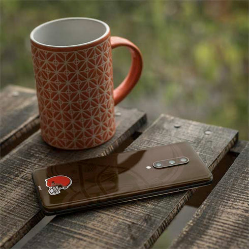 NFL Cleveland Browns Double Vision OnePlus 7 Pro Skin