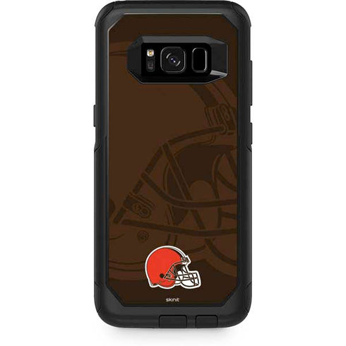 NFL Cleveland Browns Double Vision Otterbox Commuter Galaxy Skin