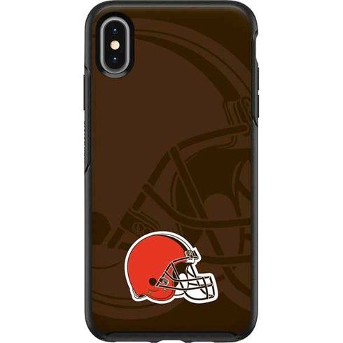 NFL Cleveland Browns Double Vision Otterbox Symmetry iPhone Skin