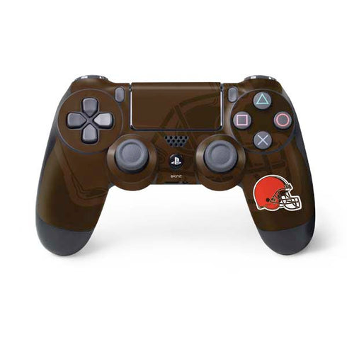 NFL Cleveland Browns Double Vision PS4 Controller Skin