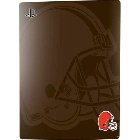 NFL Cleveland Browns Double Vision PS5 Console Skin
