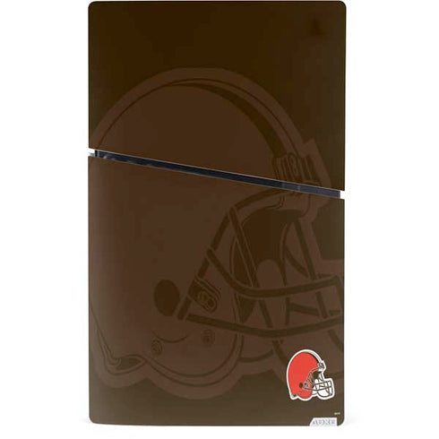 NFL Cleveland Browns Double Vision PS5 Slim Digital Edition Console Skin