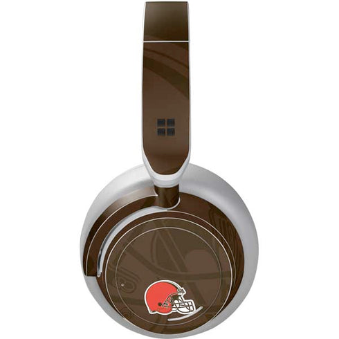 NFL Cleveland Browns Double Vision Surface Headphones Skin