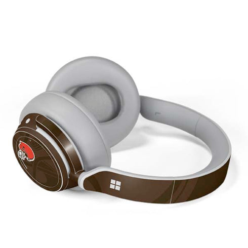 NFL Cleveland Browns Double Vision Surface Headphones Skin