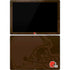 NFL Cleveland Browns Double Vision Surface Pro 7 Skin