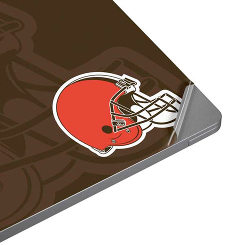 NFL Cleveland Browns Double Vision Universal Laptop 16in (13 x 9.4in) Skin