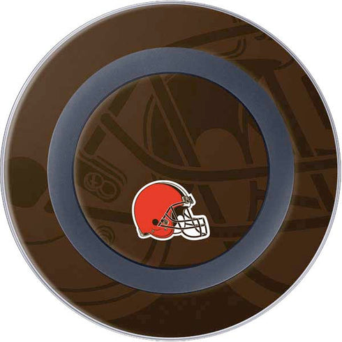 NFL Cleveland Browns Double Vision Wireless Charger Skin