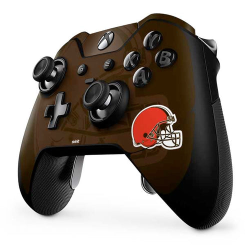 NFL Cleveland Browns Double Vision Xbox One Elite Controller Skin
