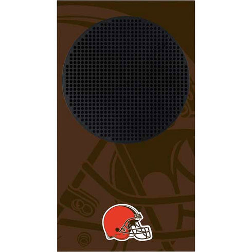 NFL Cleveland Browns Double Vision Xbox Series S Console Skin