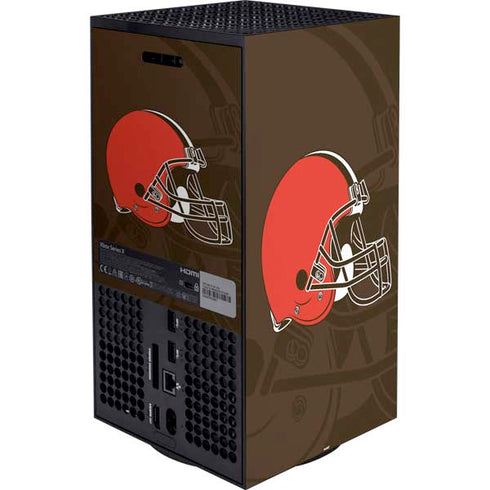 NFL Cleveland Browns Double Vision Xbox Series X Bundle Skin