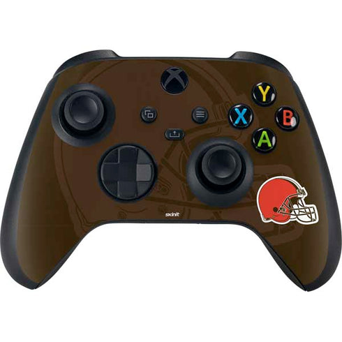 NFL Cleveland Browns Double Vision Xbox Series X Controller Skin