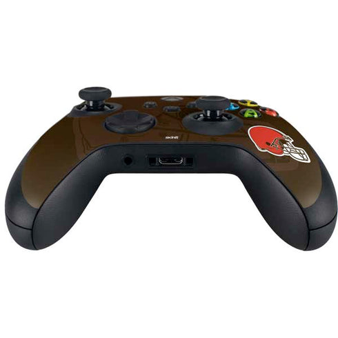 NFL Cleveland Browns Double Vision Xbox Series X Controller Skin
