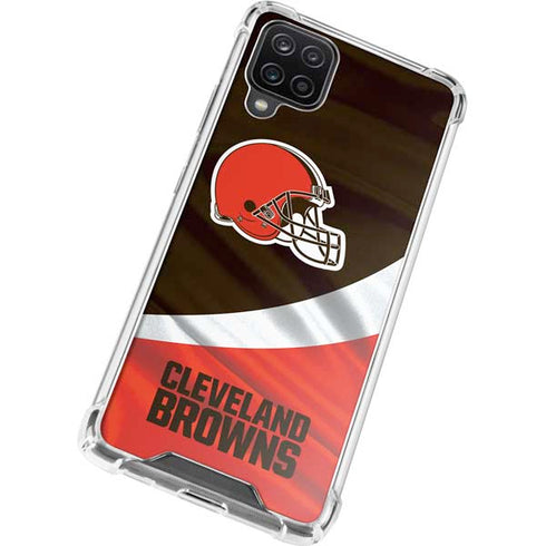 NFL Cleveland Browns Galaxy A12 Clear Case