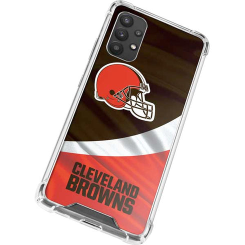 NFL Cleveland Browns Galaxy A32 5G Clear Case