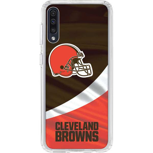 NFL Cleveland Browns Galaxy A50 Clear Case