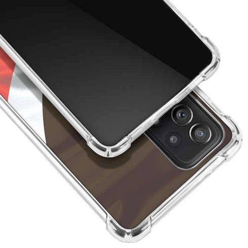 NFL Cleveland Browns Galaxy A52 5G Clear Case