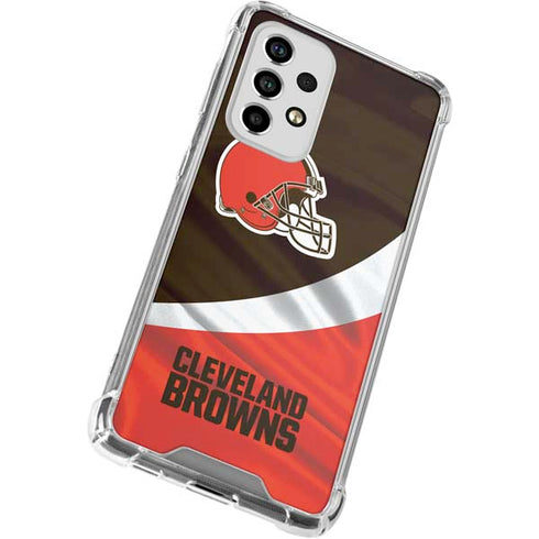 NFL Cleveland Browns Galaxy A53 5G Clear Case