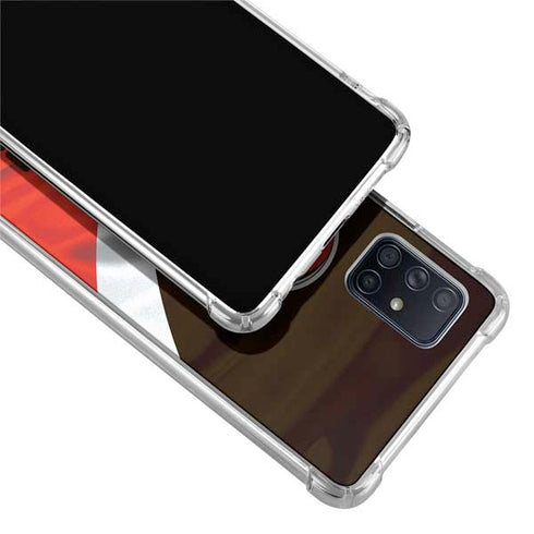 NFL Cleveland Browns Galaxy A71 5G Clear Case