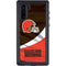 NFL Cleveland Browns Galaxy Note 10 Waterproof Case