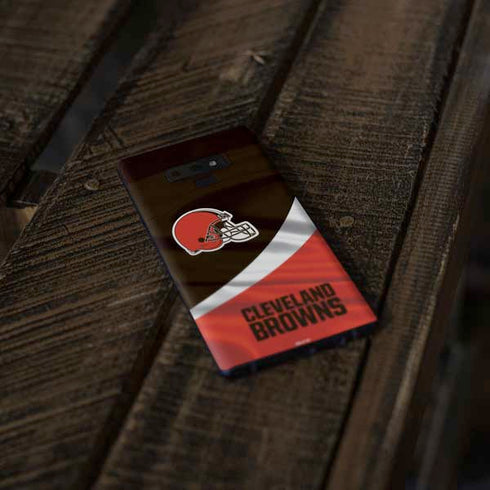 NFL Cleveland Browns Galaxy Note 9 Skin