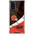 NFL Cleveland Browns Galaxy Note20 5G Clear Case