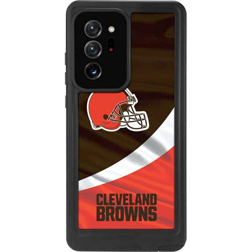 NFL Cleveland Browns Galaxy Note20 Ultra 5G Waterproof Case