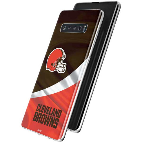 NFL Cleveland Browns Galaxy S10 Plus Skin