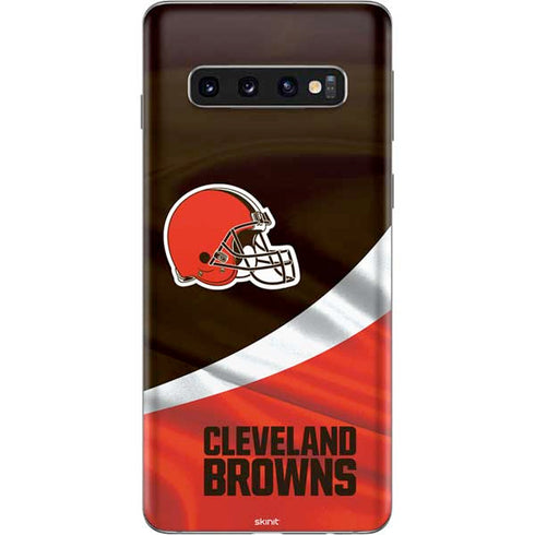 NFL Cleveland Browns Galaxy S10 Skin