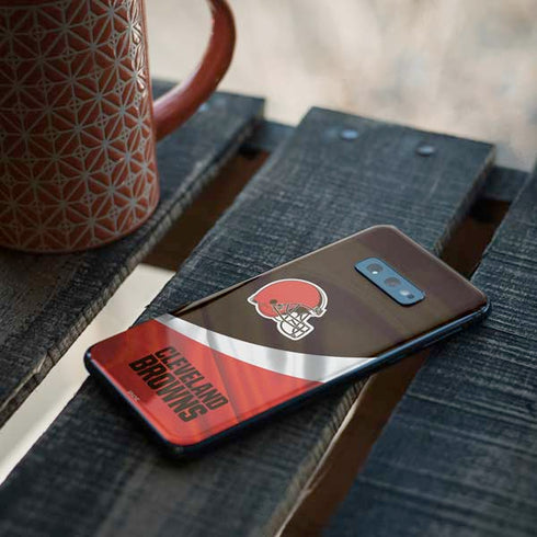 NFL Cleveland Browns Galaxy S10e Skin