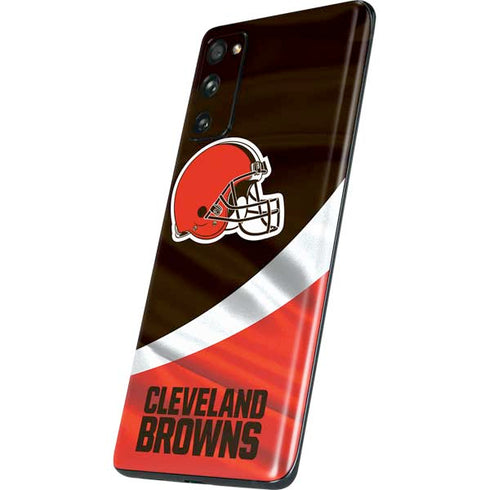 NFL Cleveland Browns Galaxy S20 Fan Edition Skin