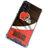 NFL Cleveland Browns Galaxy S20 FE Clear Case