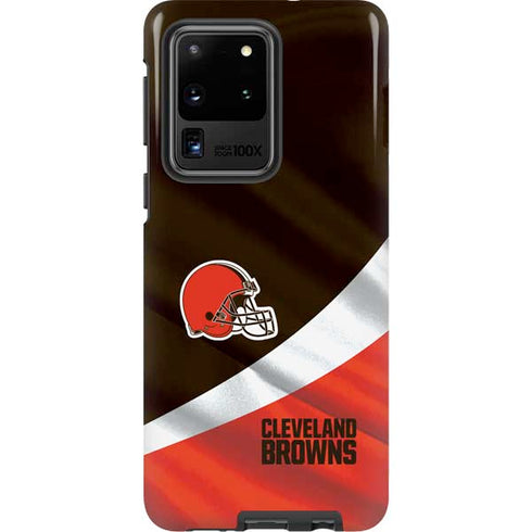 NFL Cleveland Browns Galaxy S20 Ultra 5G Pro Case