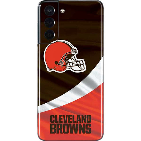 NFL Cleveland Browns Galaxy S21 5G Skin