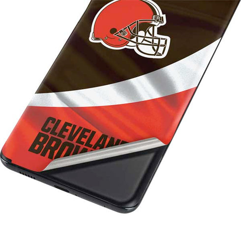 NFL Cleveland Browns Galaxy S21 Plus 5G Skin