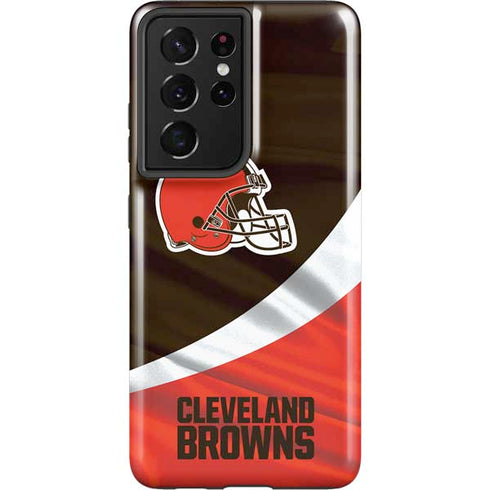 NFL Cleveland Browns Galaxy S21 Ultra 5G Pro Case