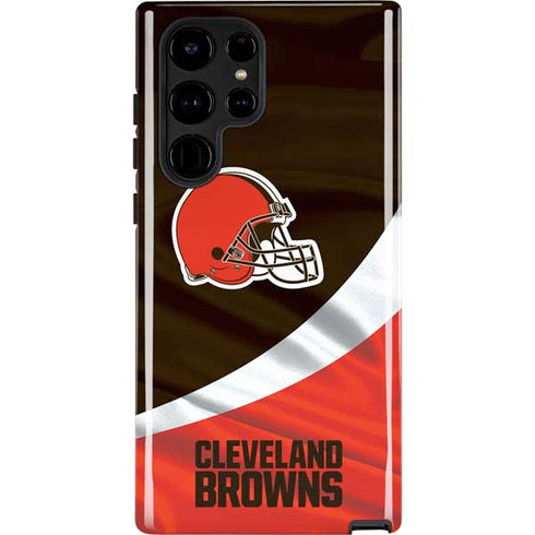 NFL Cleveland Browns Galaxy S22 Ultra Pro Case
