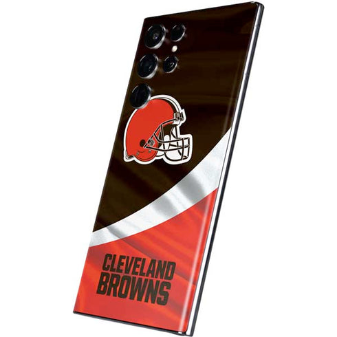 NFL Cleveland Browns Galaxy S22 Ultra Skin