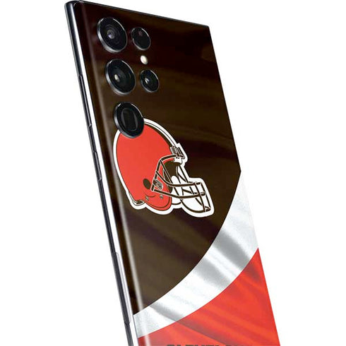 NFL Cleveland Browns Galaxy S22 Ultra Skin
