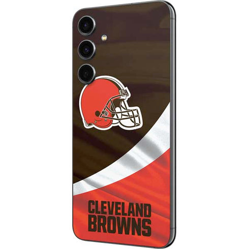 NFL Cleveland Browns Galaxy S23 FE Skin