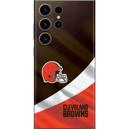 NFL Cleveland Browns Galaxy S23 Ultra Skin