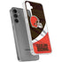 NFL Cleveland Browns Galaxy S24 Plus Clear Case