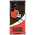 NFL Cleveland Browns Galaxy S24 Ultra Clear Case