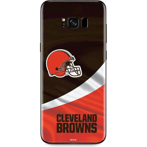 NFL Cleveland Browns Galaxy S8 Plus Skin