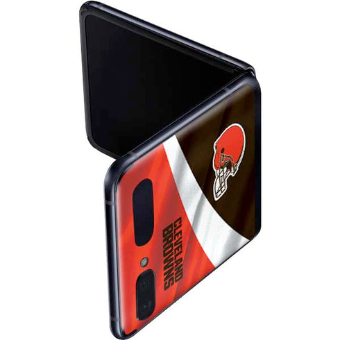 NFL Cleveland Browns Galaxy Z Flip Skin