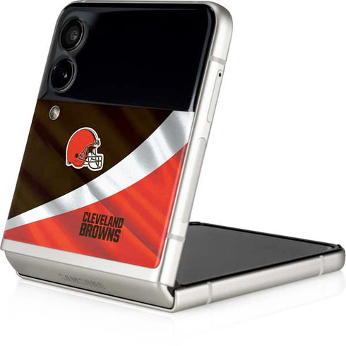 NFL Cleveland Browns Galaxy Z Flip4 5G Skin