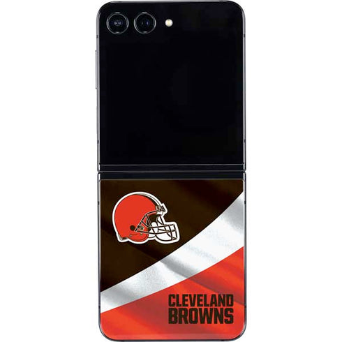NFL Cleveland Browns Galaxy Z Flip5 5G Skin