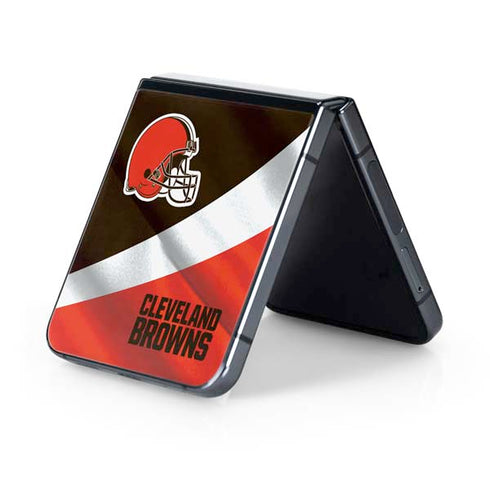NFL Cleveland Browns Galaxy Z Flip5 5G Skin