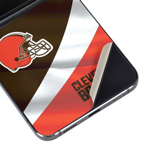NFL Cleveland Browns Galaxy Z Flip5 5G Skin