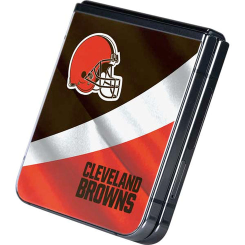 NFL Cleveland Browns Galaxy Z Flip5 5G Skin