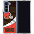 NFL Cleveland Browns Galaxy Z Fold5 5G Clear Case